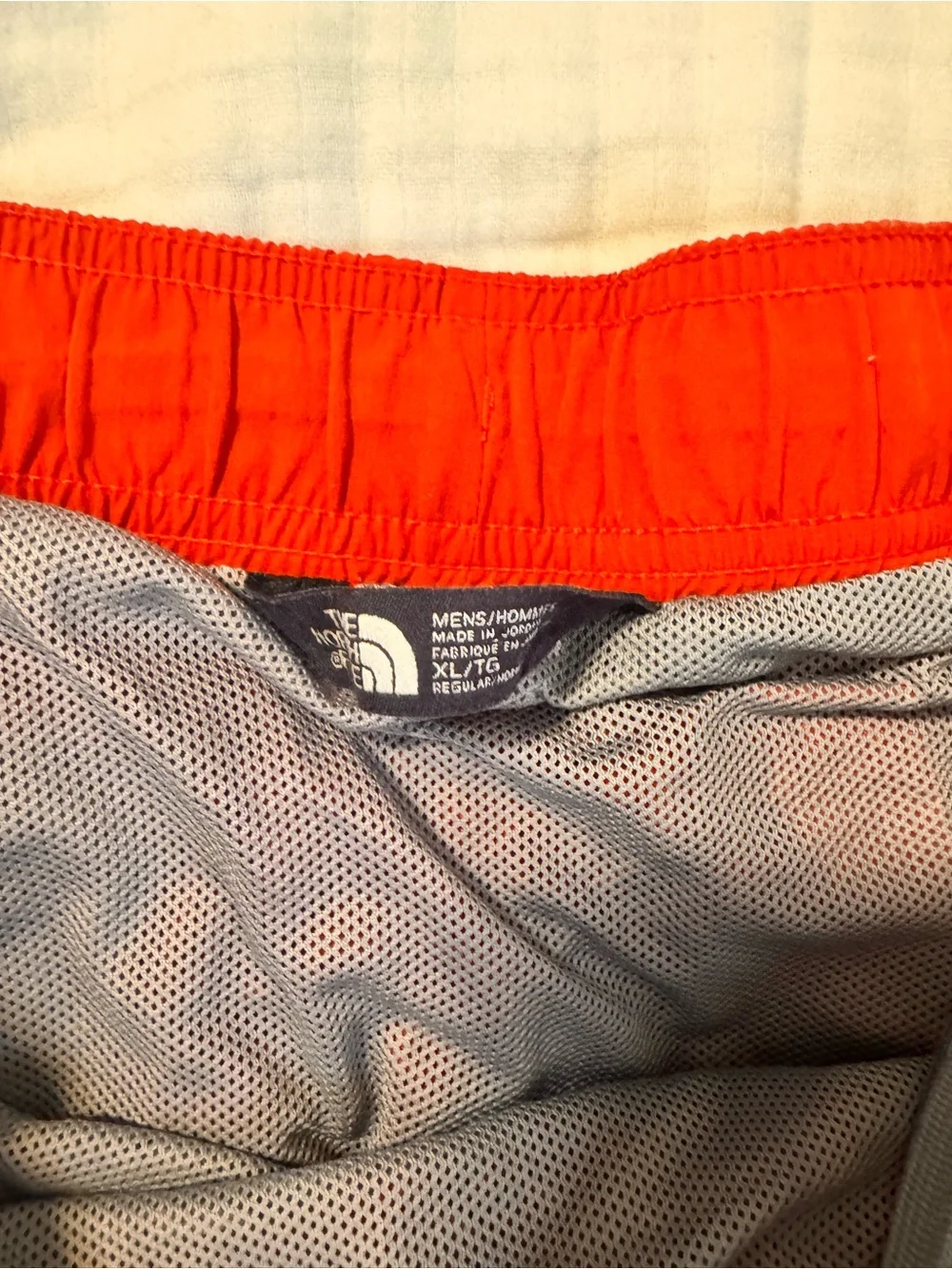 The North Face Men’s Sage Green Printed Swim Trunks